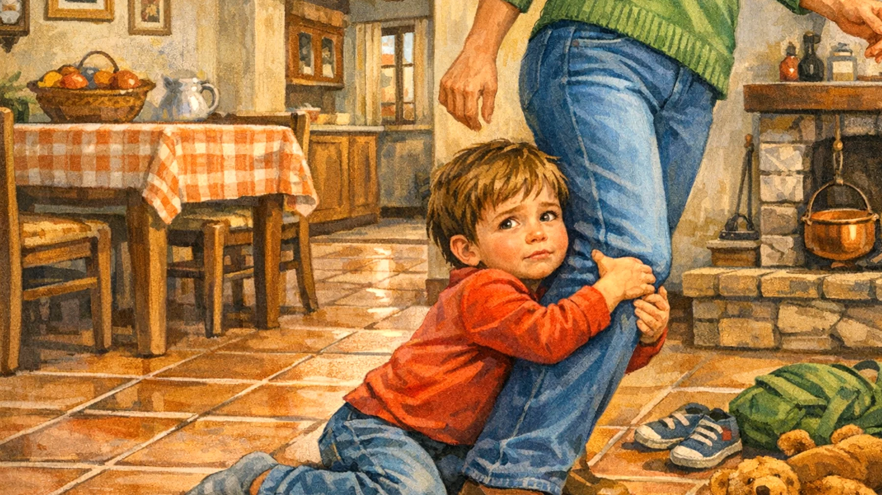 I genitori si trovano in difficoltà perché i loro bambini mostrano una dipendenza eccessiva e costante, cercando continuamente la loro presenza, non riuscendo a giocare da soli, manifestando ansia da separazione anche per brevi momenti e richiedendo attenzione continua in ogni attività quotidiana"