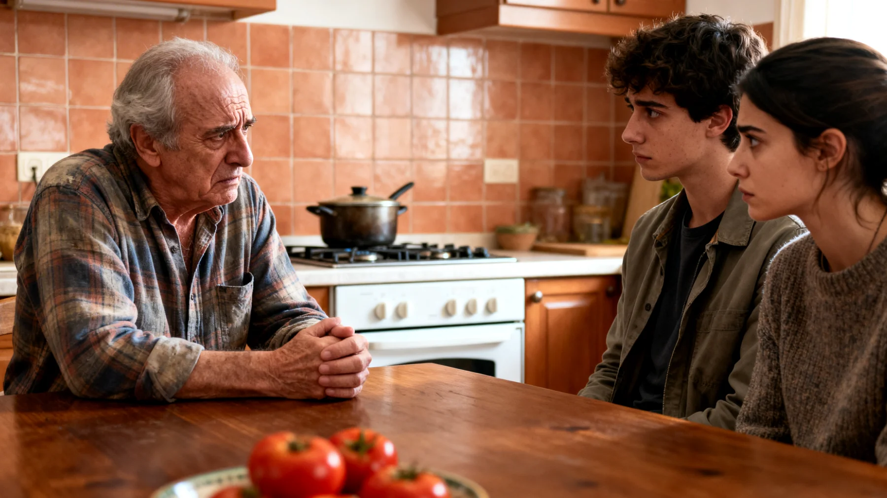 Il nonno è preoccupato per il futuro lavorativo e di realizzazione personale dei nipoti giovani adulti, che sembrano incerti sul percorso da intraprendere o che faticano a trovare stabilità professionale ed economica in un mercato del lavoro complesso"